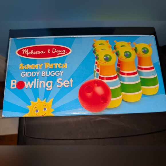 NWOT Melissa & Doug Sunny Patch Giddy Buggy Bowling Set - Picture 2 of 8